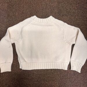 White cardigan/sweater size medium